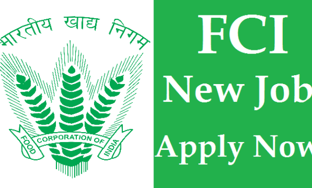 FCI Recruitment 2022