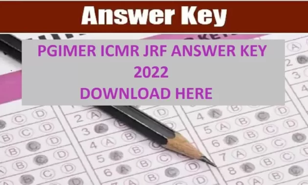 PGIMER ICMR JRF