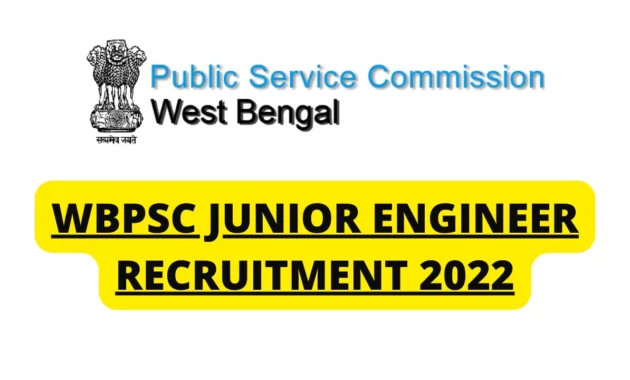 WBPSC JE Recruitment