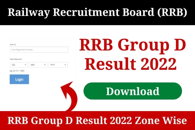 RRB Railway Group D Result 2022 Date Released, Check Link