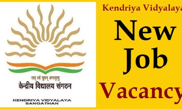 Kendriya Vidyalaya Recruitment