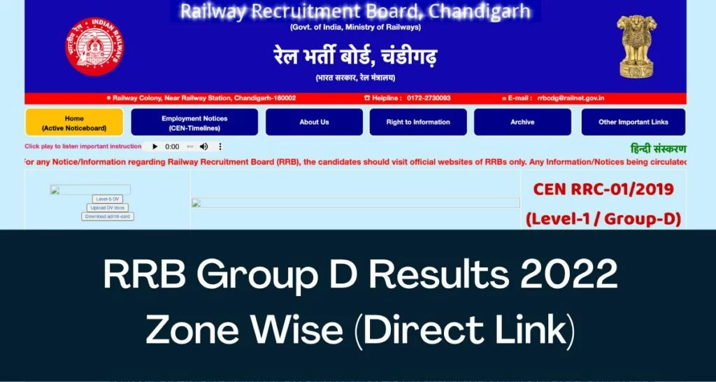 RRB Group D Results 2022 Zone Wise Direct Link 1024x546 1