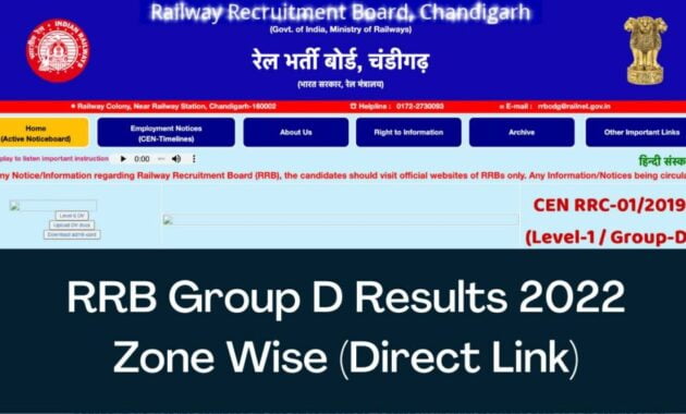 RRB Group D Results 2022 Zone Wise Direct Link 1024x546 2