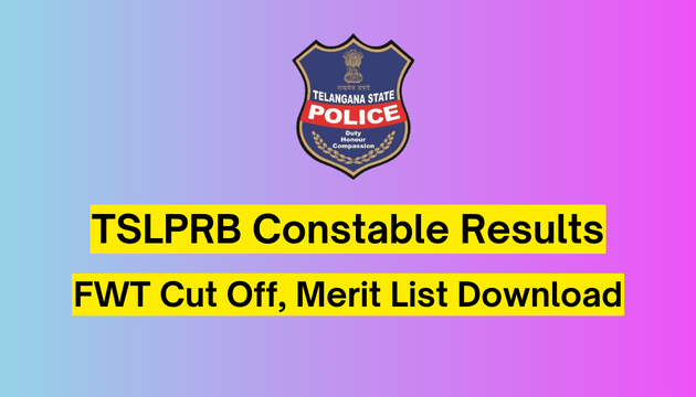 TSLPRB Constable Results