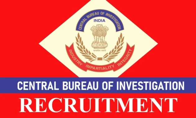 Central Bureau of Investigation Recruitment