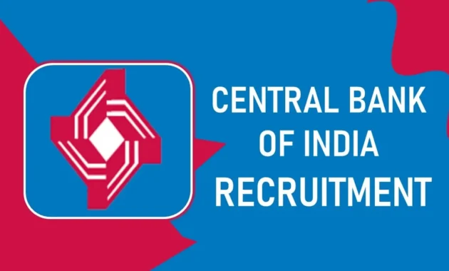 Apply for Central Bank of India Recruitment