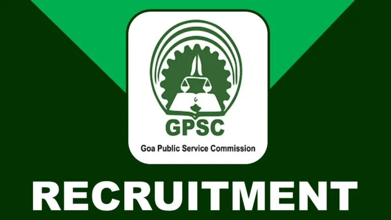 GPSC Recruitment 2023: Check Post, Salary, Age, Qualification And How To Apply
