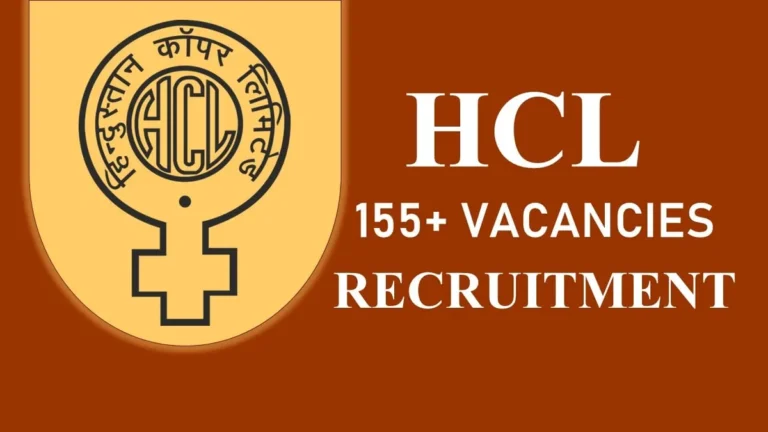 Hcl Recruitment 2023 Notification Out For 155+ Vacancies: Check Post, Age, Qualification And Application Process