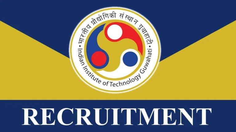 IIT Guwahati JRF Recruitment 2023: Check Vacancy, Post, Age, Qualification, Salary, And How To Apply