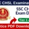 SSC CHSL Exam Date
