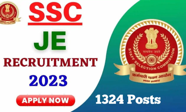 SSC JE Recruitment 2023