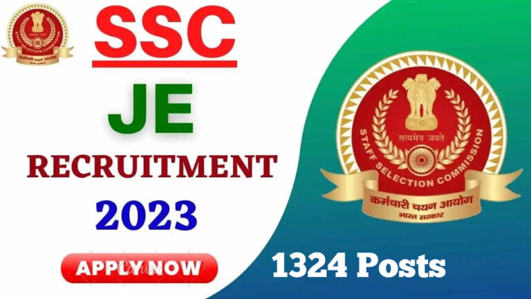 SSC JE Recruitment 2023: Registration Starts for 1324 Posts , How to Apply