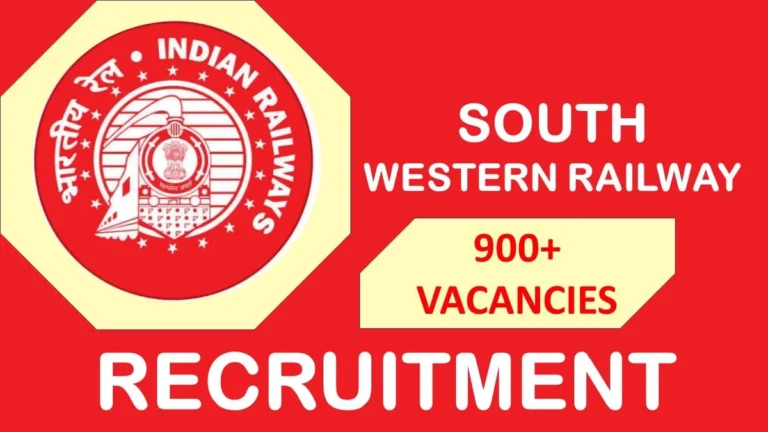 South Western Railway Recruitment 2023: Check Post, Qualification, Pay Scale And Other Details