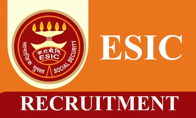 ESIC Recruitment