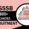 DSSSB Recruitment 2023 for 1841 Vacancies