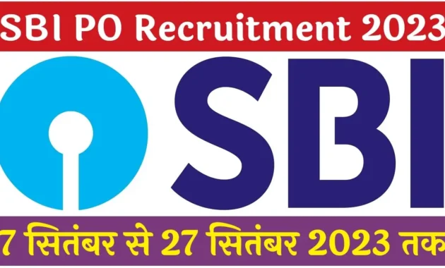 SBI PO Recruitment 2023