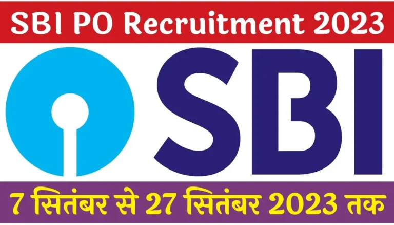 SBI PO Recruitment 2023: Notification out for 2000 posts, registration begins on September 7 Check Full Details