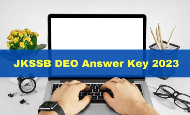 JKSSB DEO answer key