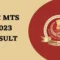 SSC MTS Result 2023