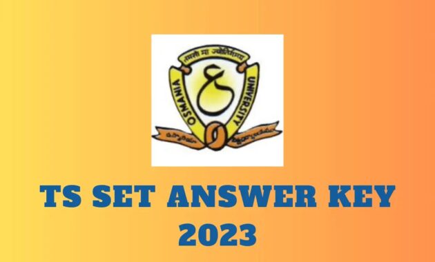 TS SET Answer Key