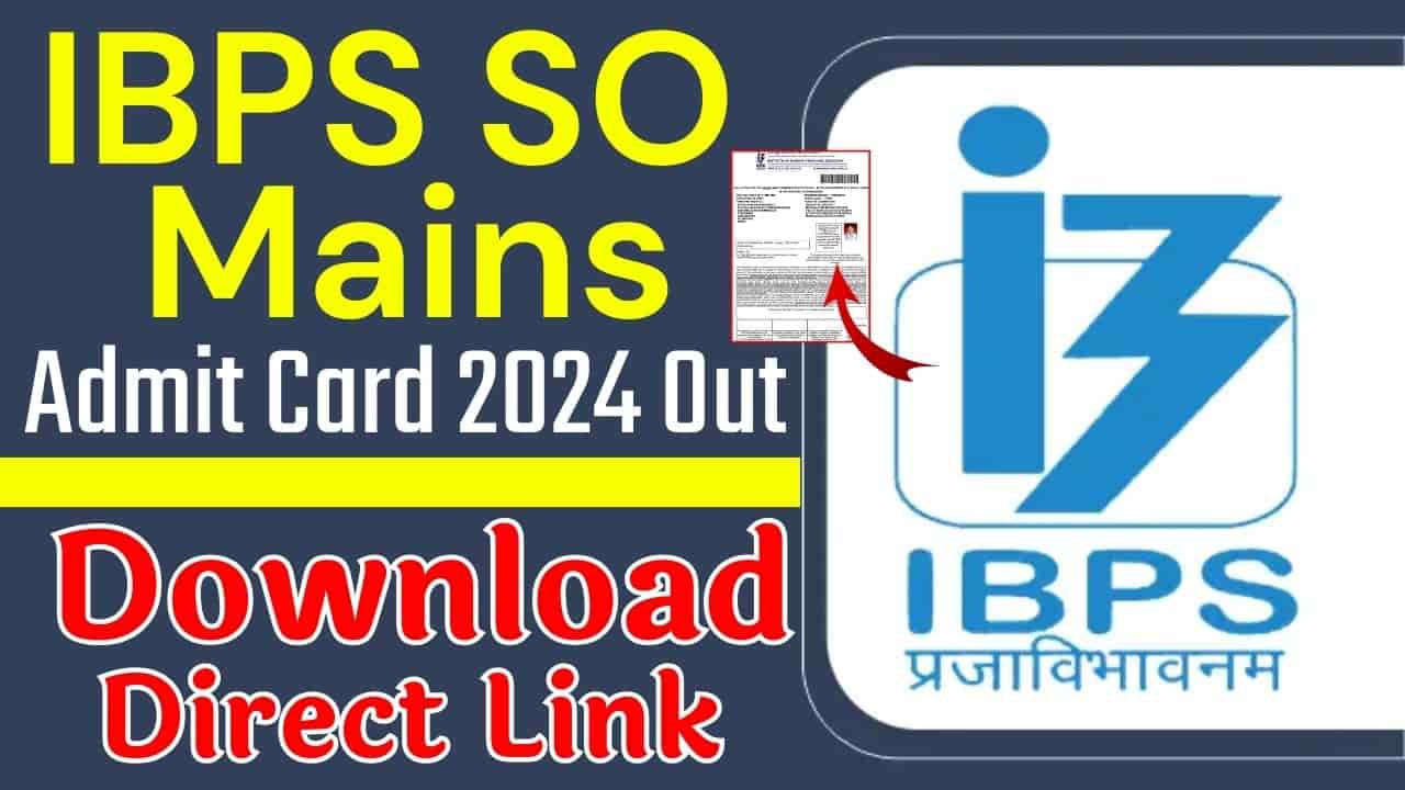 IBPS SO Mains Exam