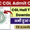 JSSC CGL Admit Card