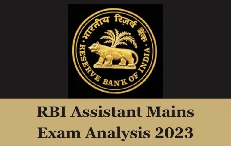 RBI Assistant Mains Exam Analysis
