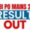 SBI PO Mains Result