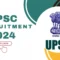 UPSC Recruitment 2024