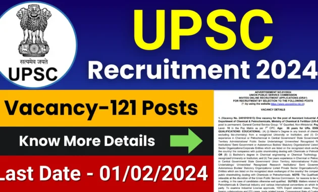 UPSC Specialist Grade 3 Application Form 2024: Apply Online for 121 Scientist B and Other Posts, Check Eligibility UPSC Specialist Grade 3 Application Form 2024