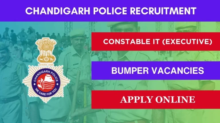 Chandigarh Police Recruitment