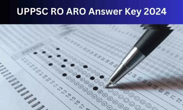 UPPSC RO ARO Answer Key