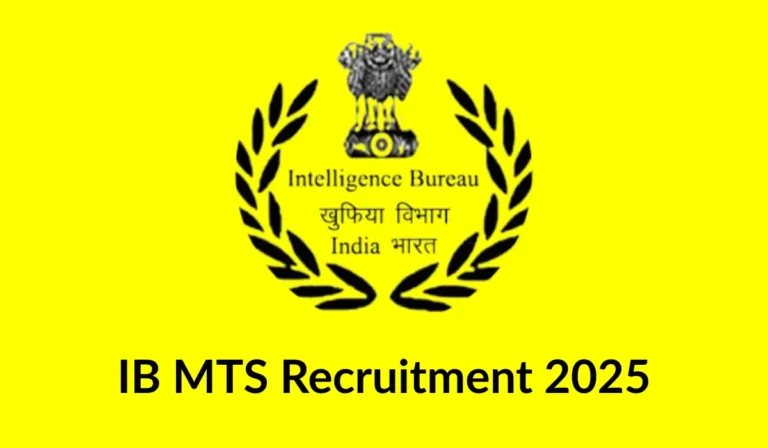 Intelligence Bureau Recruitment Announces for 362 Multi-Tasking Staff Posts