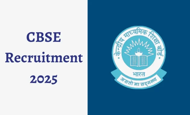 CBSE Recruitment 2025