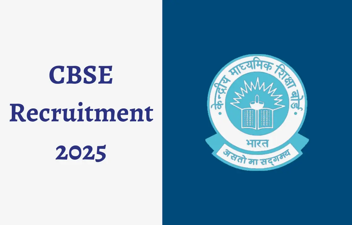 CBSE Recruitment 2025
