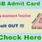 DSSSB Admit Card 2026