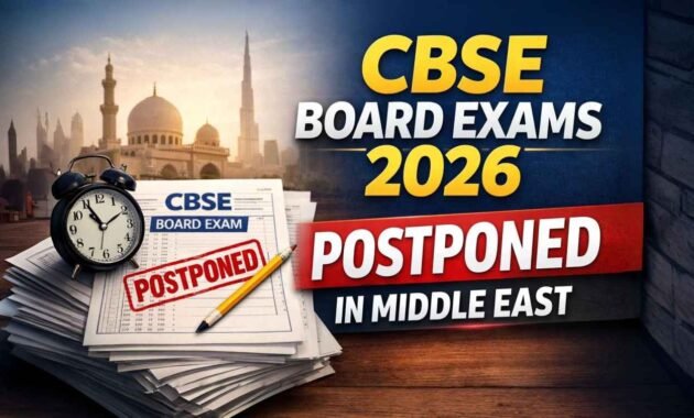 CBSE Board Exams 2026 cancelled