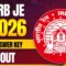 RRB JE Answer Key 2026