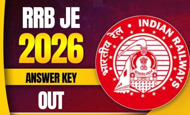 RRB JE Answer Key 2026