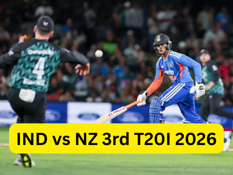 India tour of New Zealand 2026 Schedule & Match Results